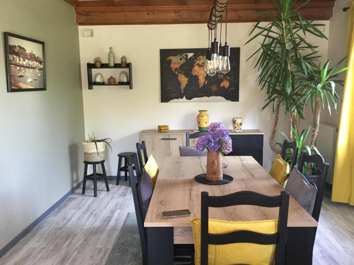 Coup De Coeur Assure ! Calm Comme A La Maison ! Maison Spacieuse Avec Grande Terrasse Pour 2 A 5 Personnes Proximite Granville Et Mer Avec Wifi Et Parking Gratuits Exterior foto
